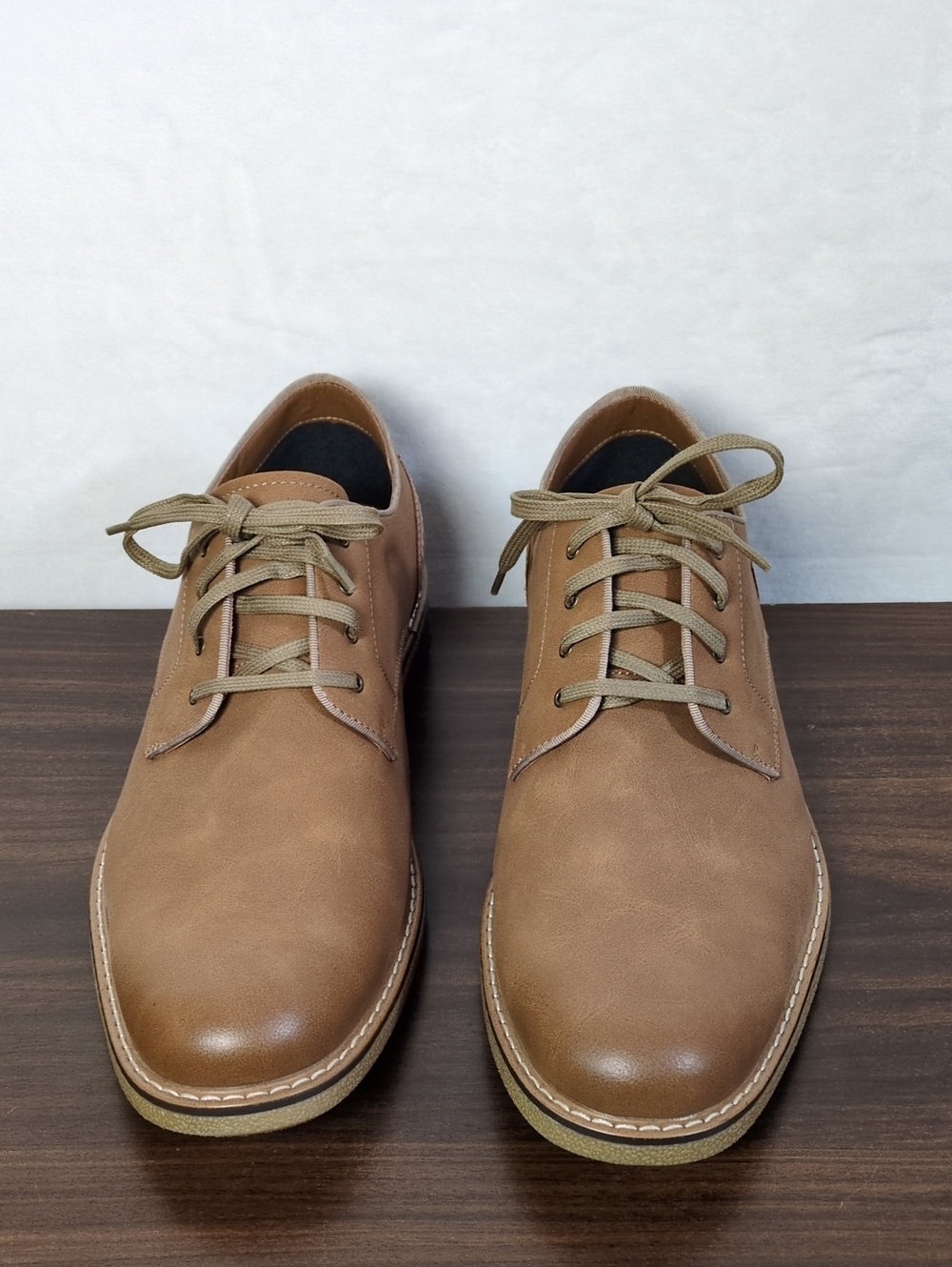 Dockers Bronson Tan Suede Oxford Shoes Size 13 M NIB Preppy Business Casual